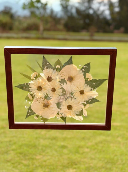 Custom Pressed Wedding Bouquet