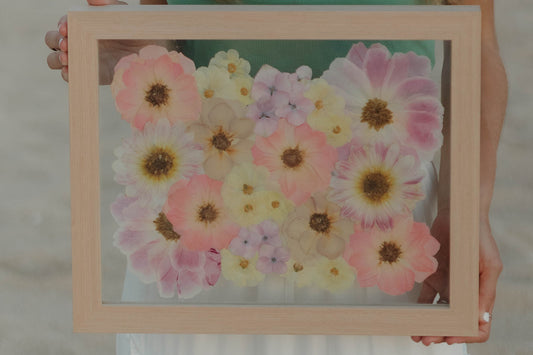 Custom Pressed Wedding Bouquet