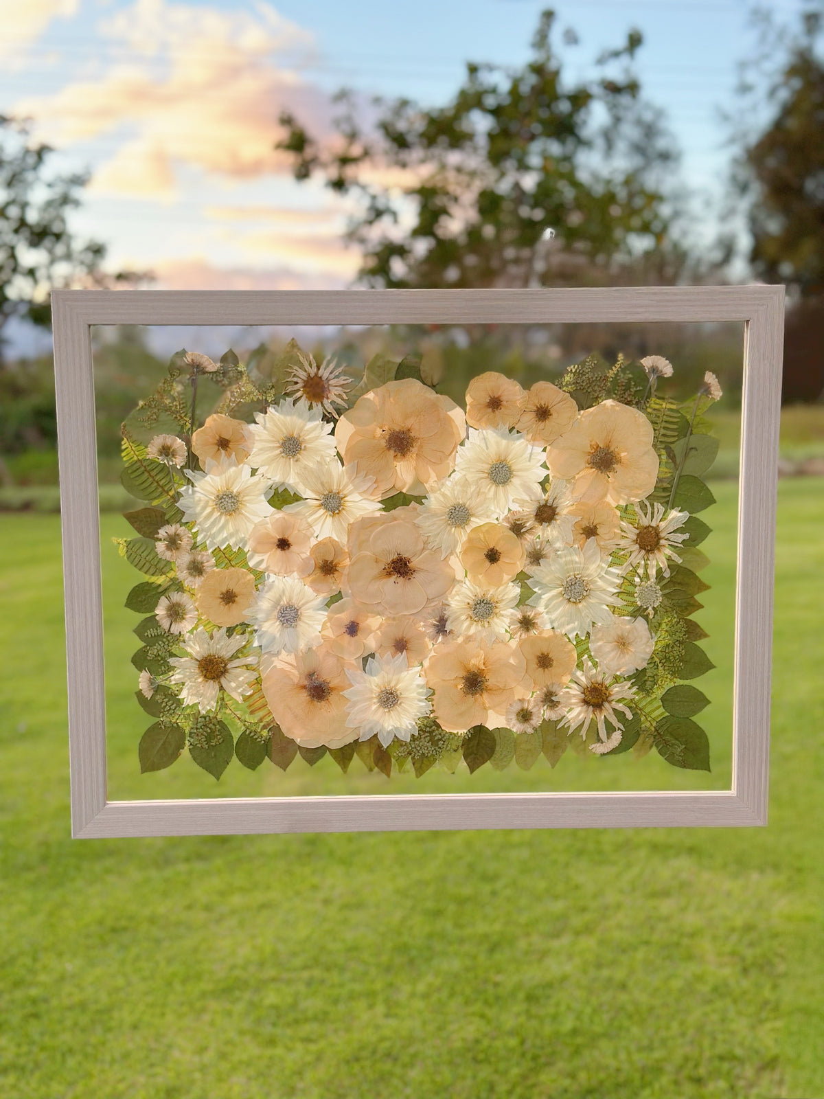 Custom Pressed Wedding Bouquet